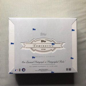 2018 Topps Luminaries Baseball Hobby Box